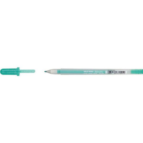 Caneta Gelly Roll Cor Metalica Verde Sakura