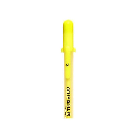 Caneta Gelly Moonlight Fluo Amarelo Sakura