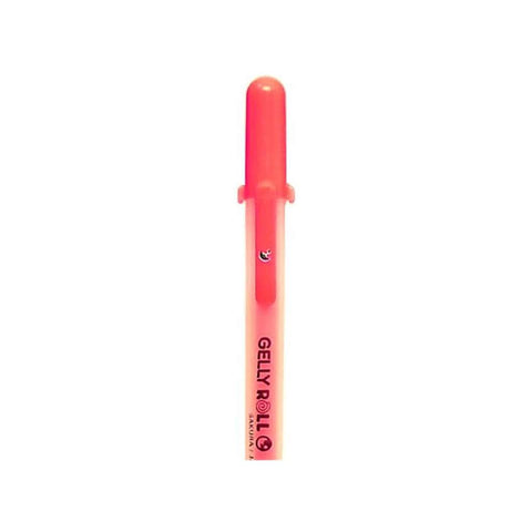 Caneta Gelly Moonlight Fluo Vermelho Sakura