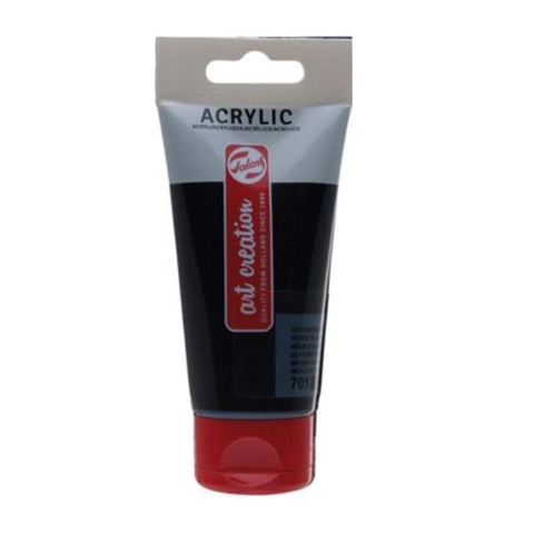Tinta Acrílica ArtCreation 200ml Preto Talens