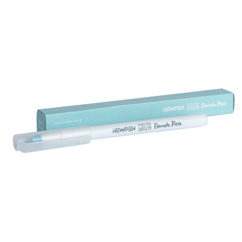 Marcador Ginza Pro Brush Pen Blue Ice Newpen