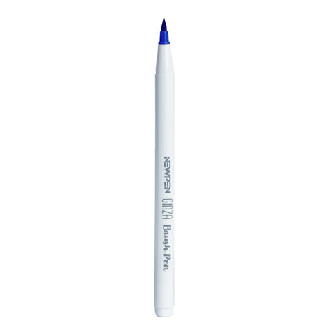Marcador Ginza Pro Brush Pen Azul Safira Newpen