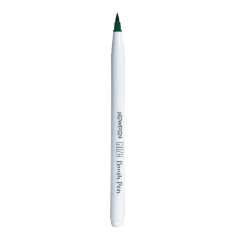 Marcador Ginza Pro Brush Pen Verde Escuro Newpen