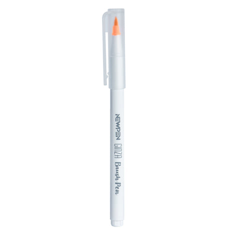 Marcador Ginza Pro Brush Pen Laranja Vulcão Newpen