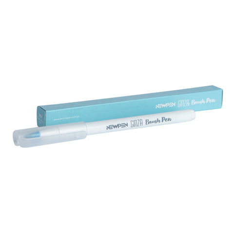 Marcador Ginza Pro Brush Pen Azul Newpen