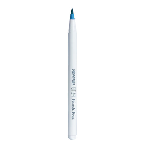 Marcador Ginza Pro Brush Pen Azul Newpen