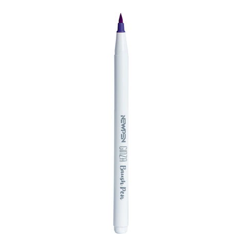 Marcador Ginza Pro Brush Pen Roxo Newpen