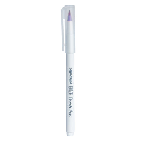 Marcador Ginza Pro Brush Pen Roxo Newpen