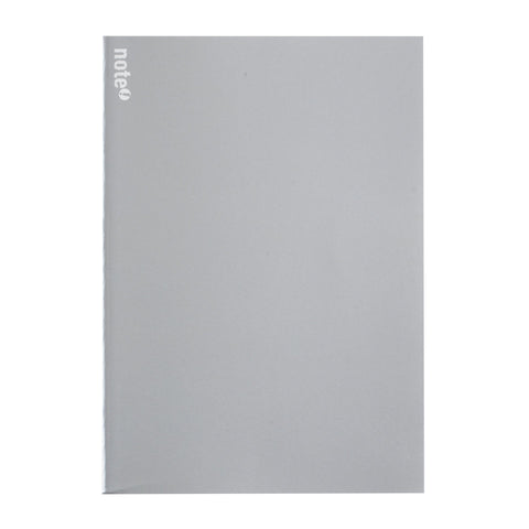 Caderno Agrafado A4 Pautado 80 Folhas 60g Prata Note!