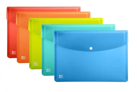 Classificador Envelope A4 com Mola Oxford (artigo sortido)