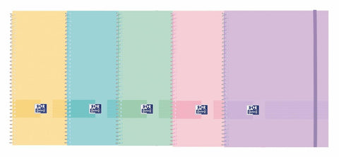 Capa Catálogo Espiral 20 Bolsas Live&Go Pastel Oxford