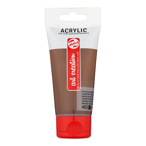 Tinta Acrílica ArtCreation 75ml Cinza Talens