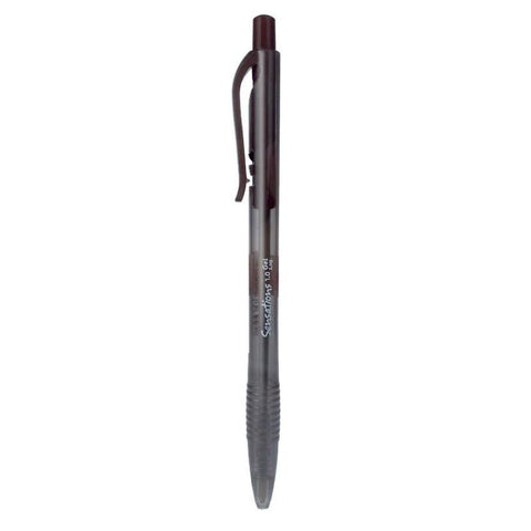 Esferográfica Clic Sensations Gel Castanho Newpen