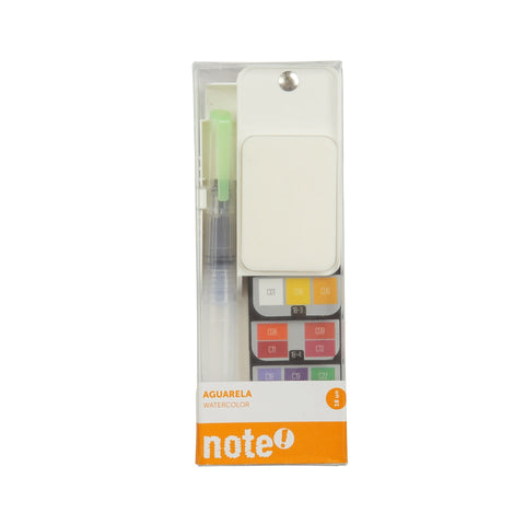 Aguarelas em Pastilha com Caneta Pincel Note!