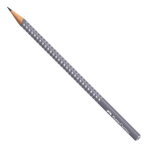 Lápis Grafite HB Sparkle Cinza Faber-Castell