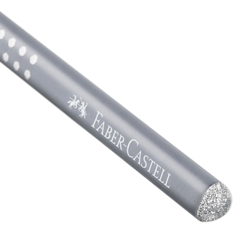 Lápis Grafite HB Sparkle Cinza Faber-Castell