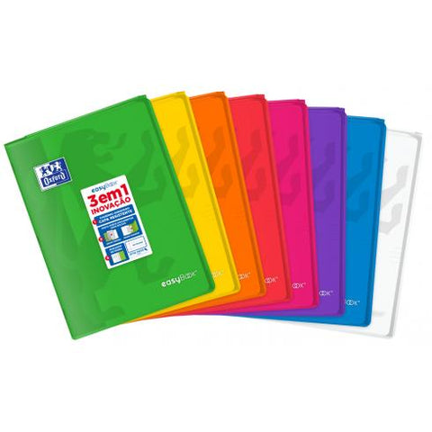 Caderno Agrafado EasyBook A4 Pautado (várias opções) Oxford