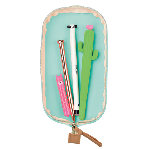 Estojo Silicone Cute - Aqua
