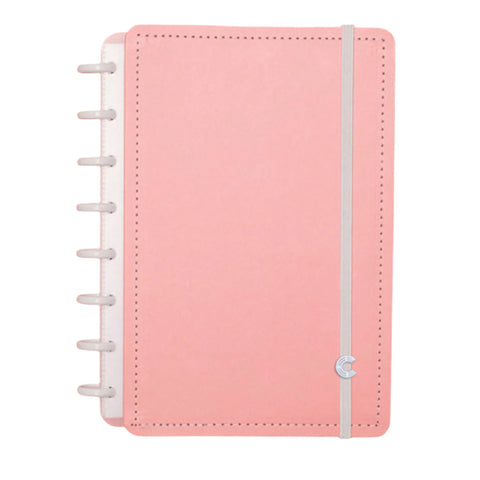 Caderno A5 Rosa Pastel