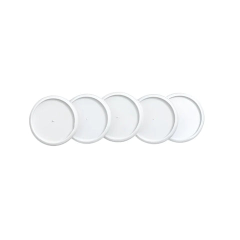 Discos e Elástico 3.1cm Branco Caderno Inteligente