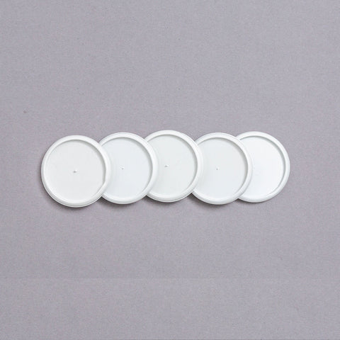 Discos e Elástico 3.1cm Branco Caderno Inteligente