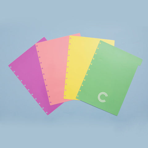 Separadores A4 Pastel Caderno Inteligente