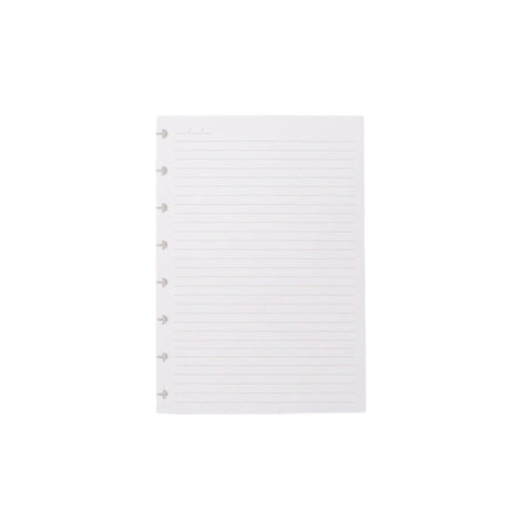 Recarga para Caderno Inteligente A5 Pautado 90g