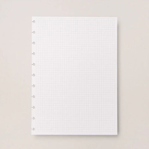 Recarga para Caderno Inteligente A4 Quadriculado