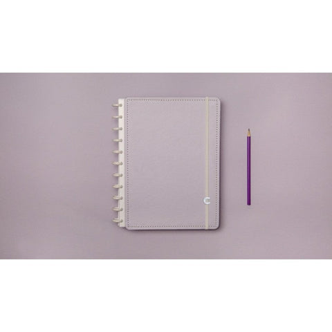 Caderno Inteligente Lilás Pastel Mini
