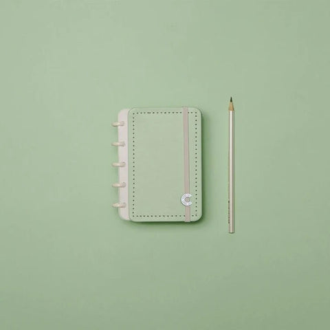 Caderno Inteligente A5 Verde Pastel