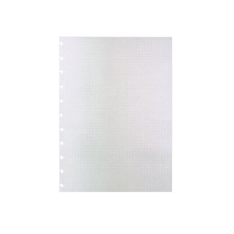 Recarga para Caderno Inteligente A4 Quadriculadas com Linhas Brancas 120G