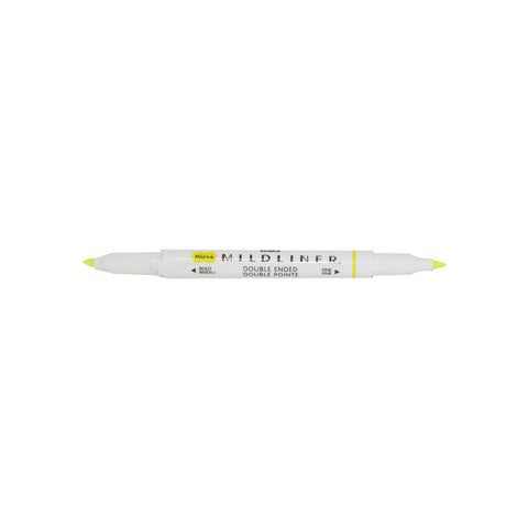 Marcador Fluorescente 2 Pontas Mildliner Amarelo