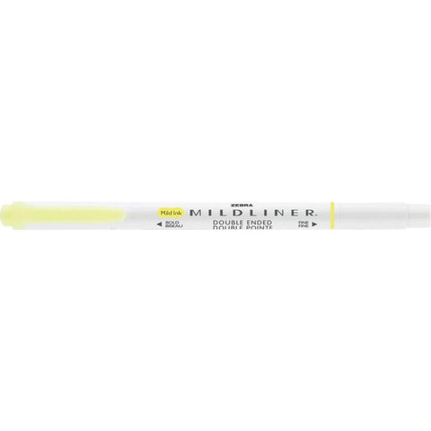 Marcador Fluorescente 2 Pontas Mildliner Amarelo