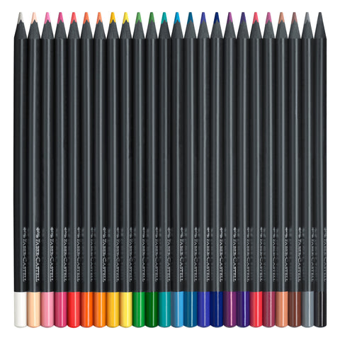 Lápis de Cor Black Edition 24 Unidades Faber-Castell