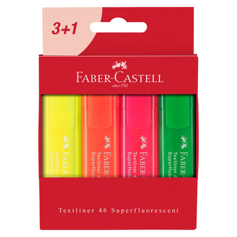 Marcador Textliner Pastel Sort 4 Unidades