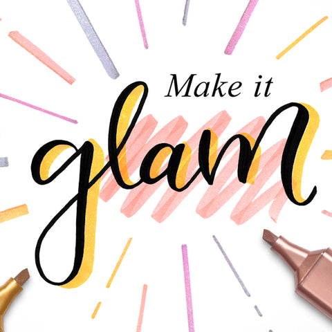 Marcadores Textliner Cores Metálicas 4 unidades Faber Castell