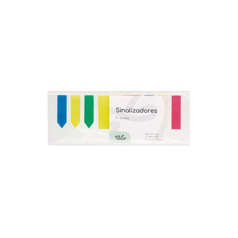 Sinalizadores para caderno Smart Talia