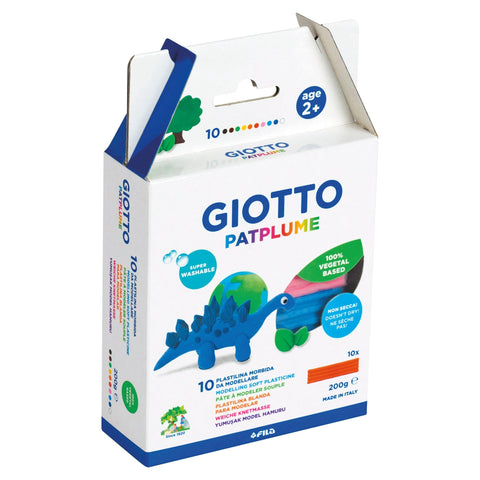 Plasticina Patplume 10x20g Giotto