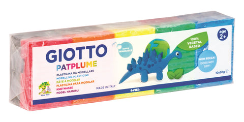 Plasticina Patplume 10X50Gr Giotto