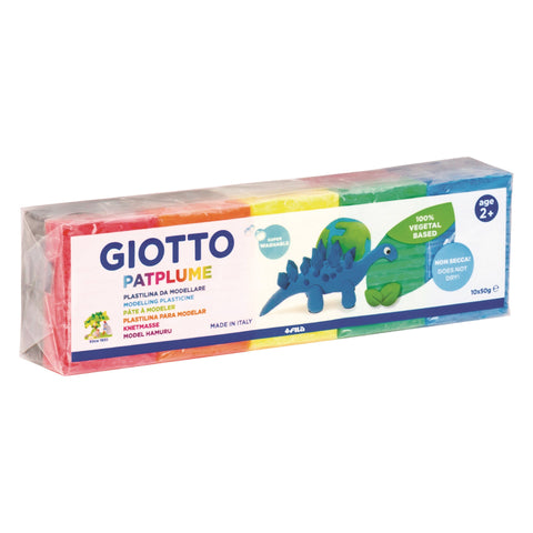 Plasticina Patplume 10x50g Giotto