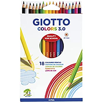 Lápis de Cor Colors 3.0 18 Unidades Giotto