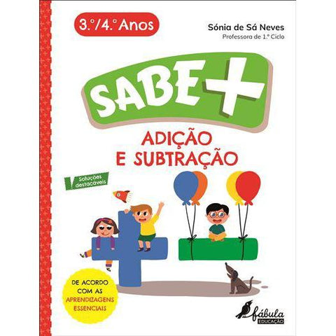 Adição e Subtração - 3.º e 4.º Anos de Sónia de Sá Neves