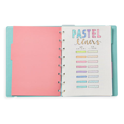 Conjunto 9 Sublinhadores Pastel 2 Pontas