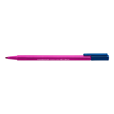 Marcador Ponta Fibra Triplus Violeta
