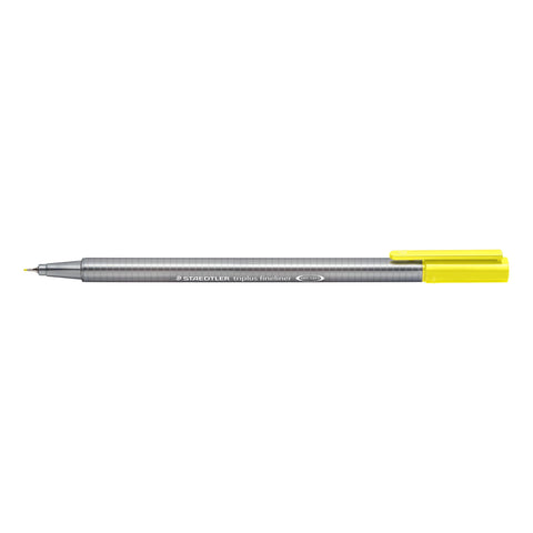 Marcador Triplus Fineliner 0.3mm Amarelo Staedtler