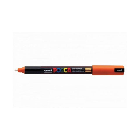 Marcador Posca Pc-1Mr Laranja Uni