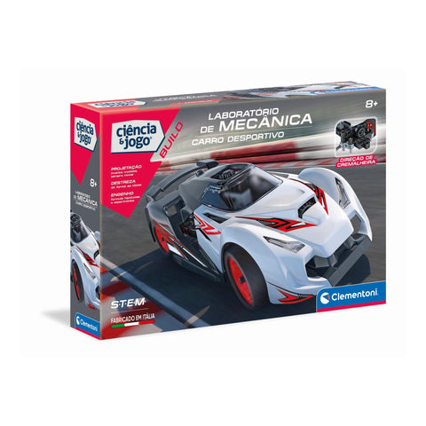 Clementoni - Kit Laboratório de Mecânica Carro Desportivo