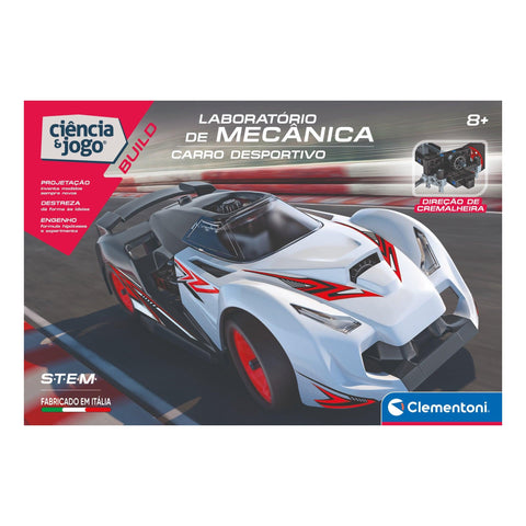 Clementoni - Kit Laboratório de Mecânica Carro Desportivo