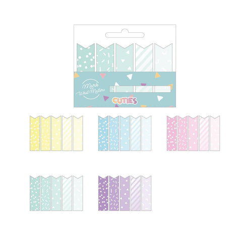 Marcadores Página Padrão Pastel