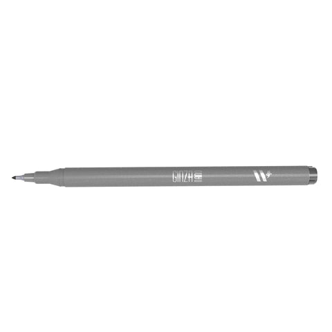 Marcador Ginza Nano Brush Pen Cinza Newpen